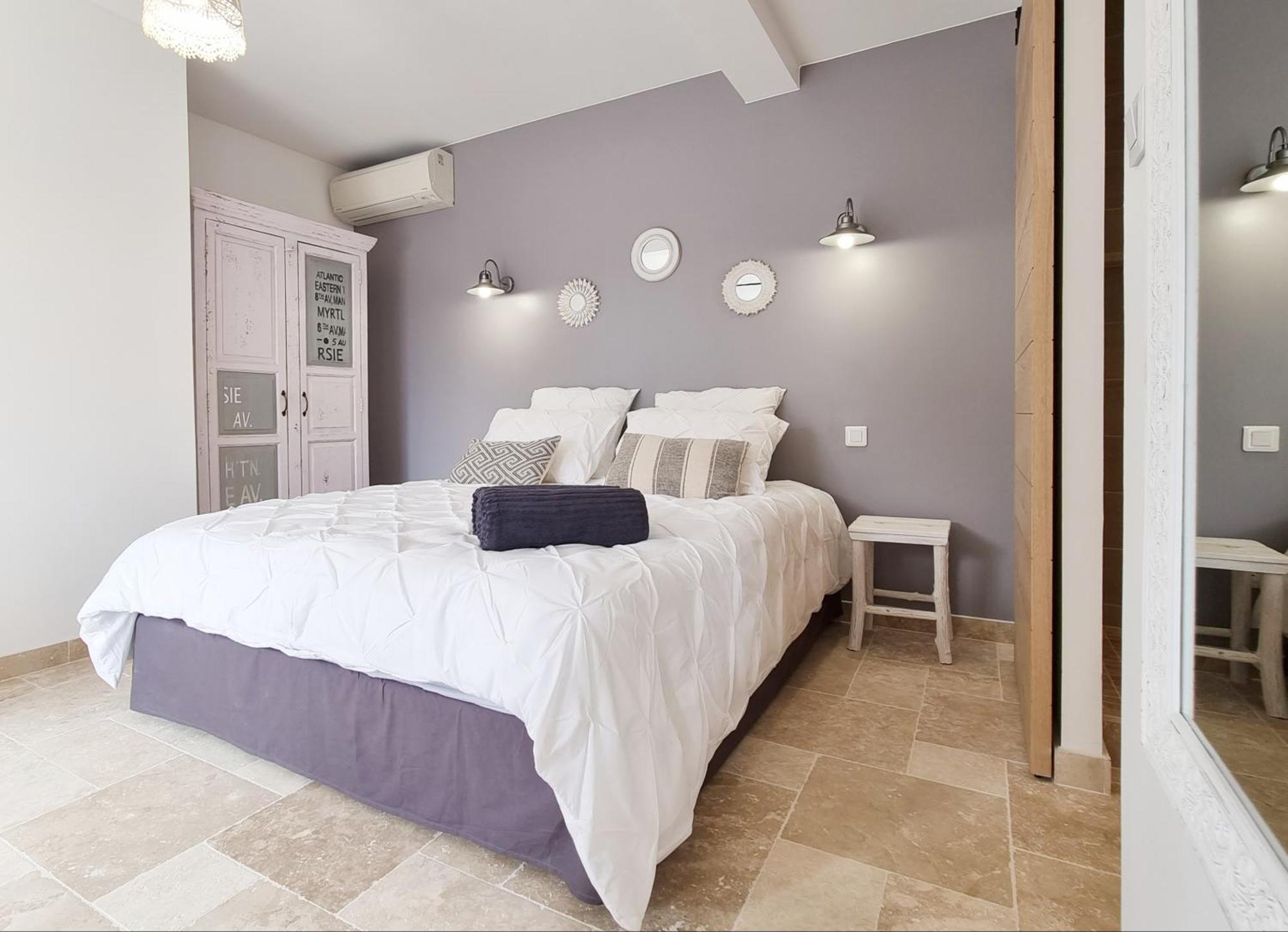 페른느 레 퐁텐느 Cosy En Provence - Piscine Chauffee De Mai A Septembre B&B 객실 사진